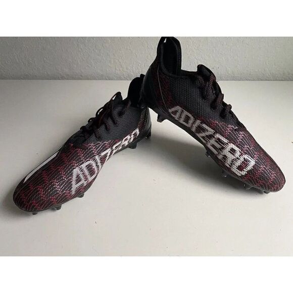 Adidas Adizero Scorch Louisville Football Cleats Black Red GY5648 Men’s Sz 13.5 - Picture 1 of 11